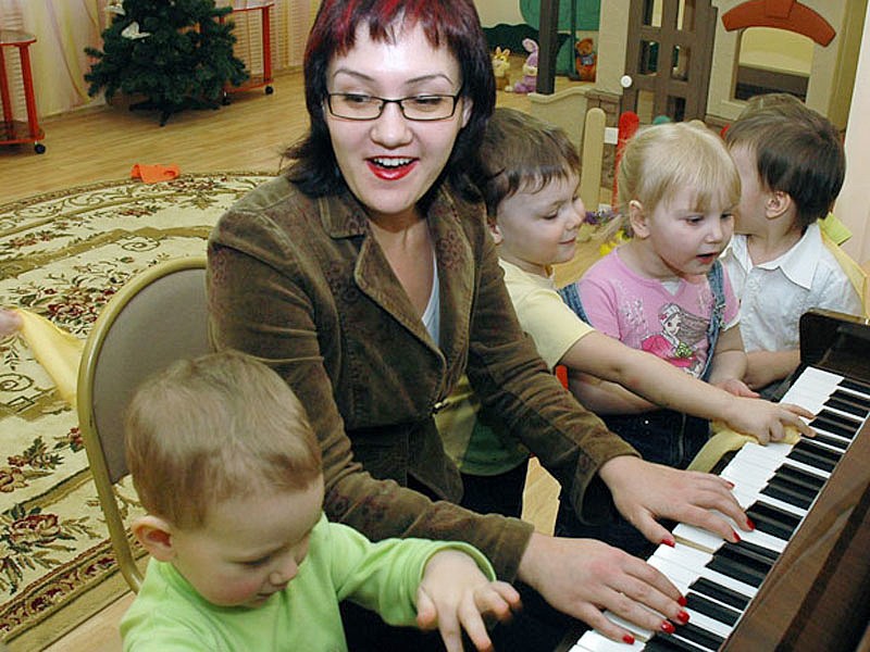 В детском саду на четырехлетнего ребенка упало пианино